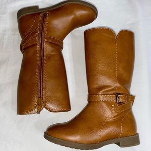 Size 8 Toddler Girls Tall Riding Brown Boots Children’s Place
